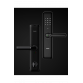 Врезной электронный дверной замок Kaadas S8 Black с отпечатком пальца